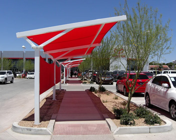 Camelback Cantilever Shades