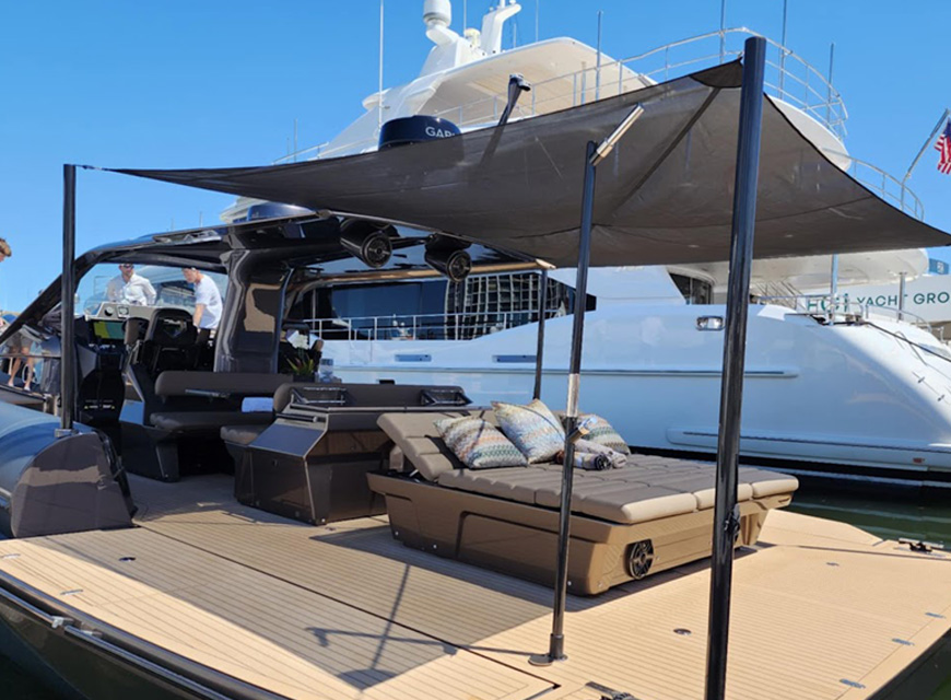 Bring the best of both worlds aboard—marine-grade design meets custom-made flexibility.