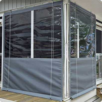 Vinyl and screen porch enclosures turn your outdoor area into a cozy, climate-controlled space you can enjoy year-round.