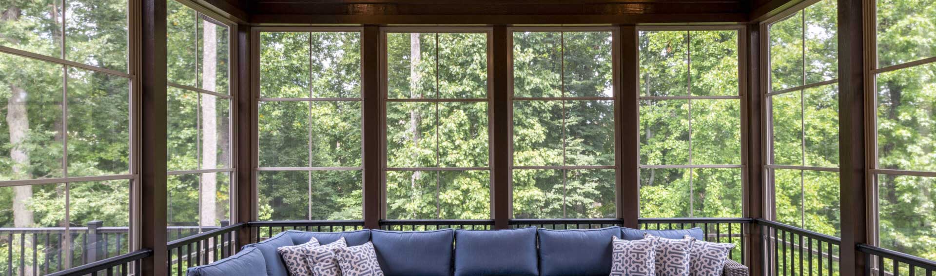 Porch Enclosures in Annapolis, Maryland and Delaware.