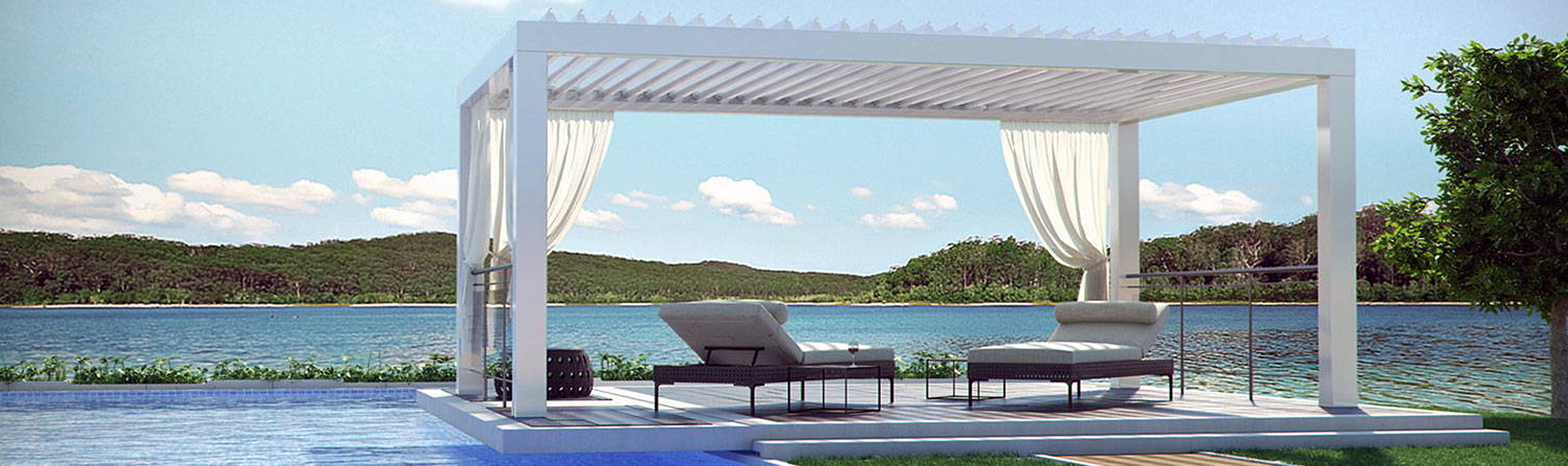 Retractable Pergolas in Annapolis, Maryland and Delaware.