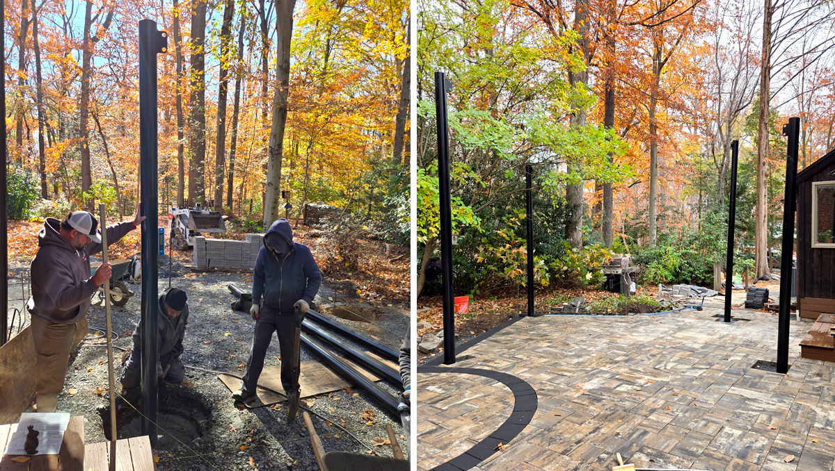 Elevated Inside Mounting Enclosure