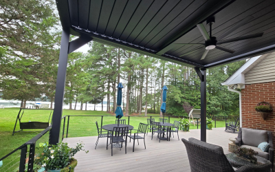 Motorized Pergola in Royal Oak | Shade Sail Systems